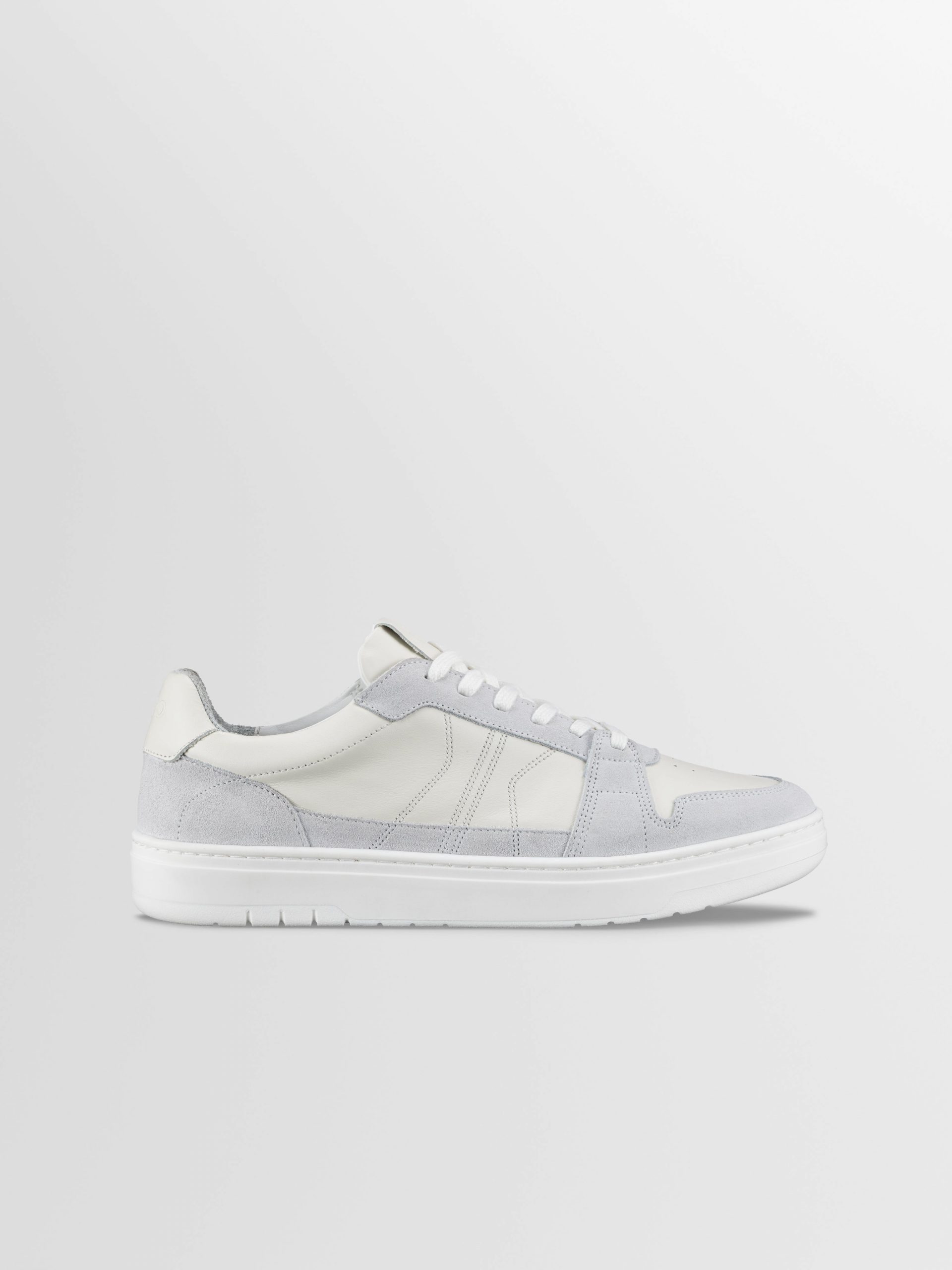 Koio Carrara Suede Sneaker in Ice