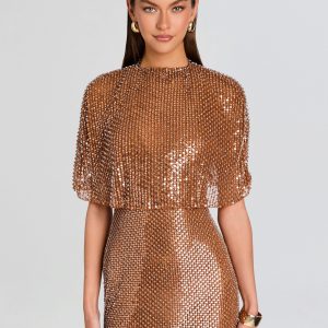 Retrofete Sylvey Sequin Cape
