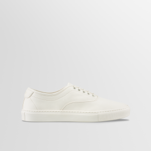 Koio Portofino Leather Sneaker in Antique White