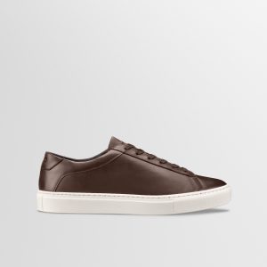 Koio Capri Leather Sneaker in Cocoa