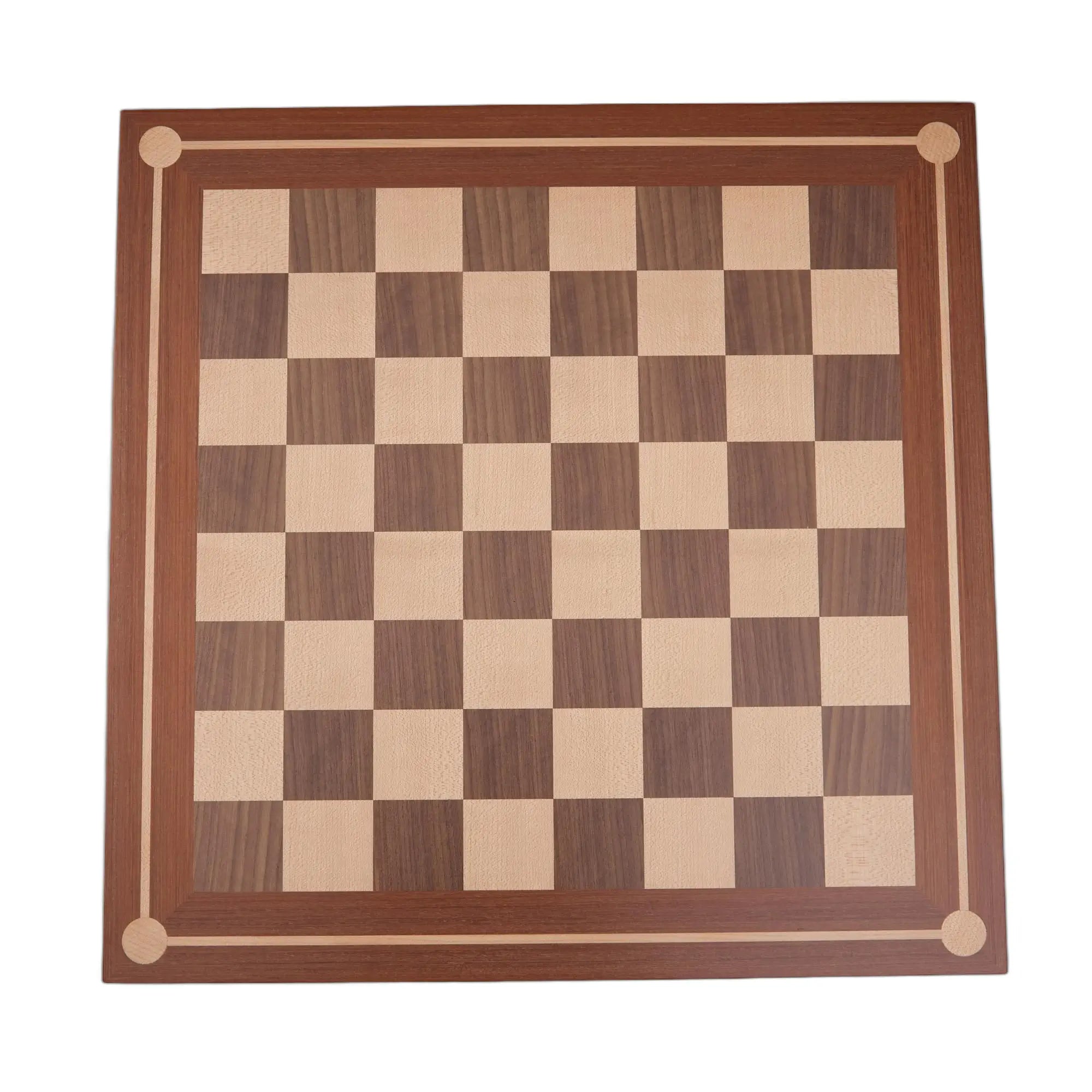 Woodronic WA-5108 | Wenge & Maple Wooden Chess Board – Board Only