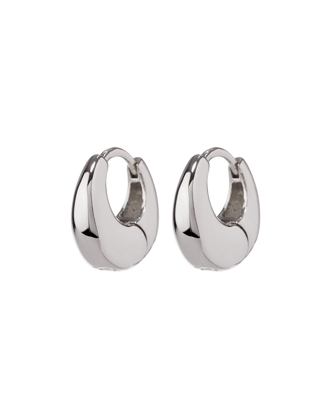 Luv AJ Eloise Hoops- Silver