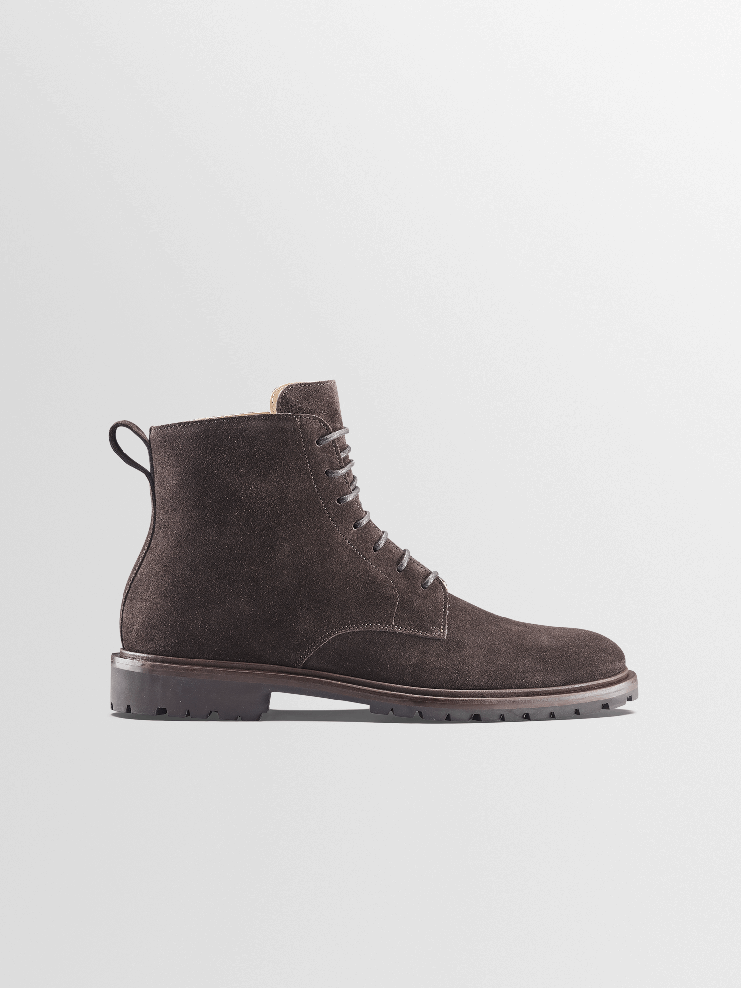 Koio Bergamo Suede Boot in Root