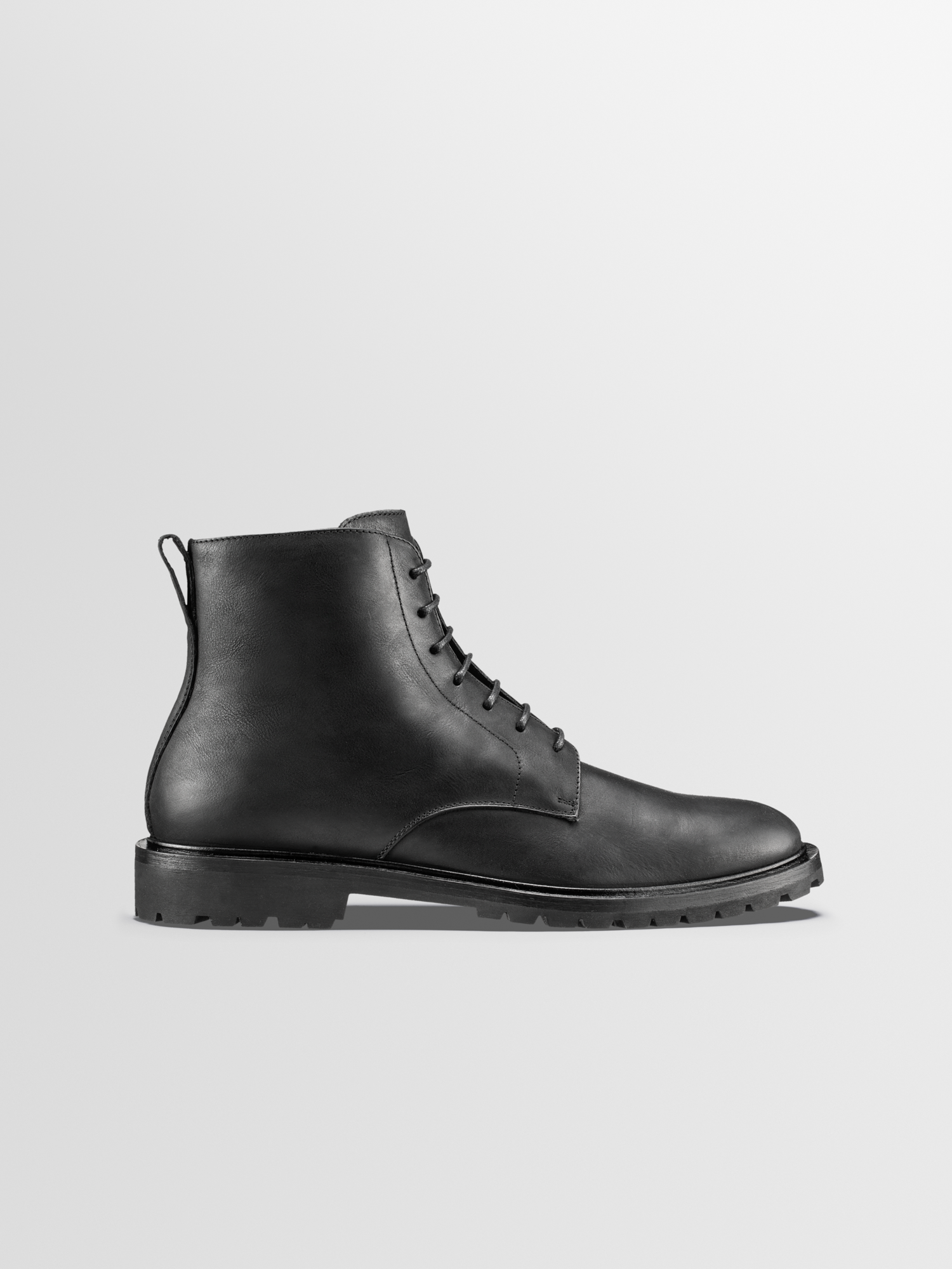 Koio Bergamo Leather Boot in Nero