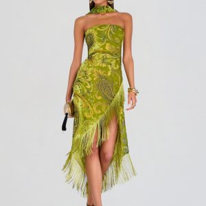 Retrofete Statice Velvet Dress