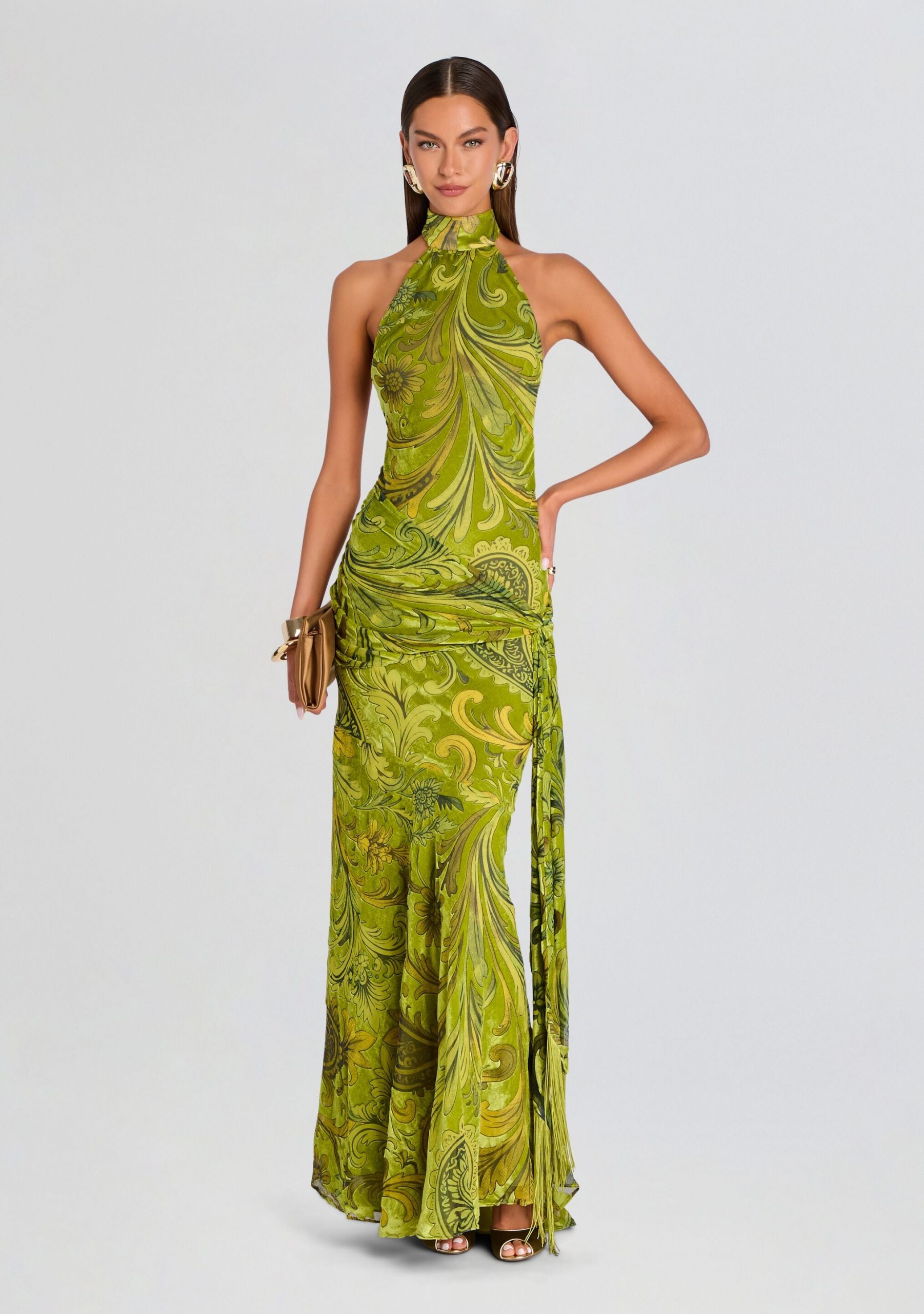 Retrofete Protea Velvet Dress