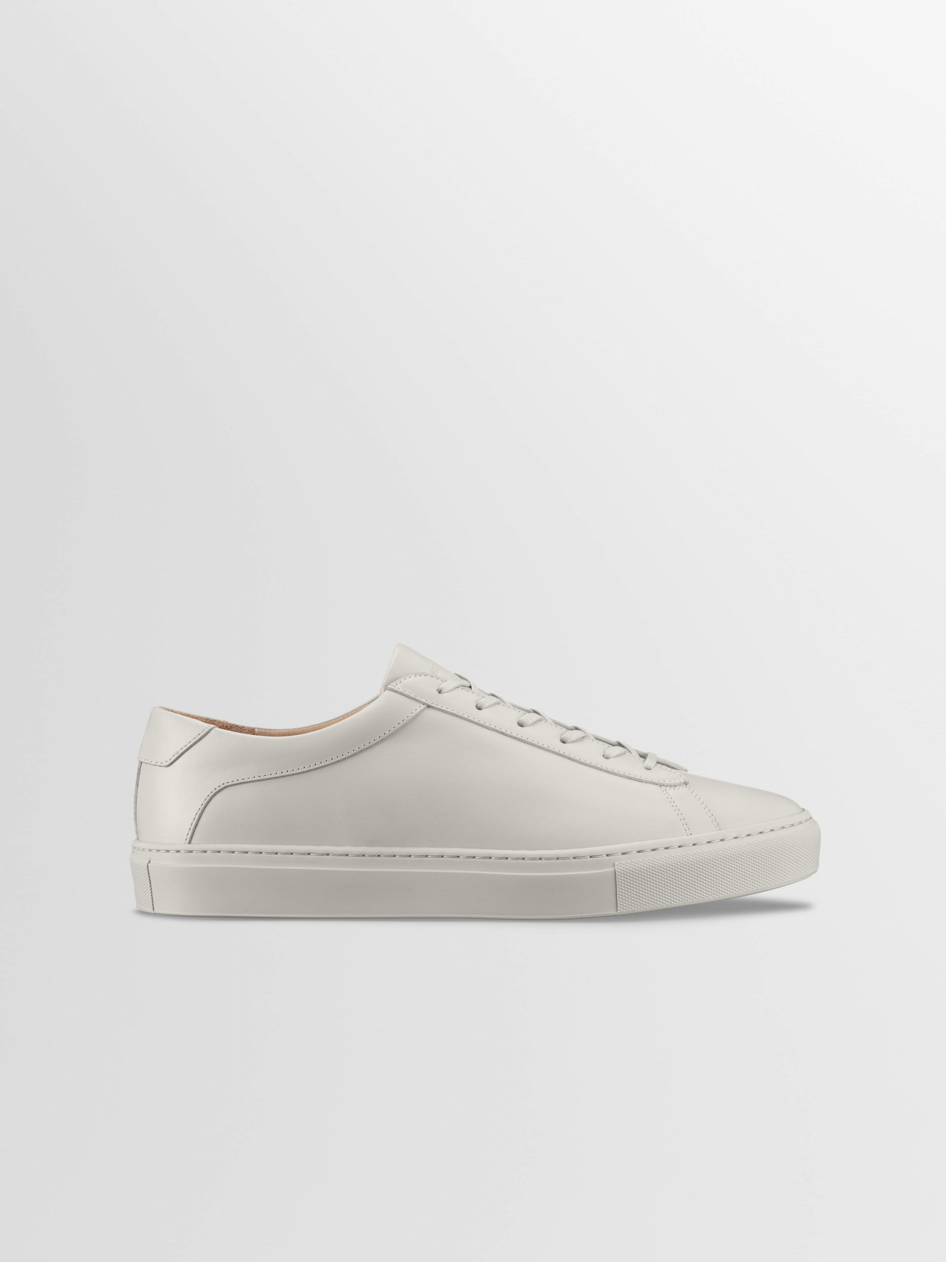 Koio Capri Leather Sneaker in Sandstone Wide Fit