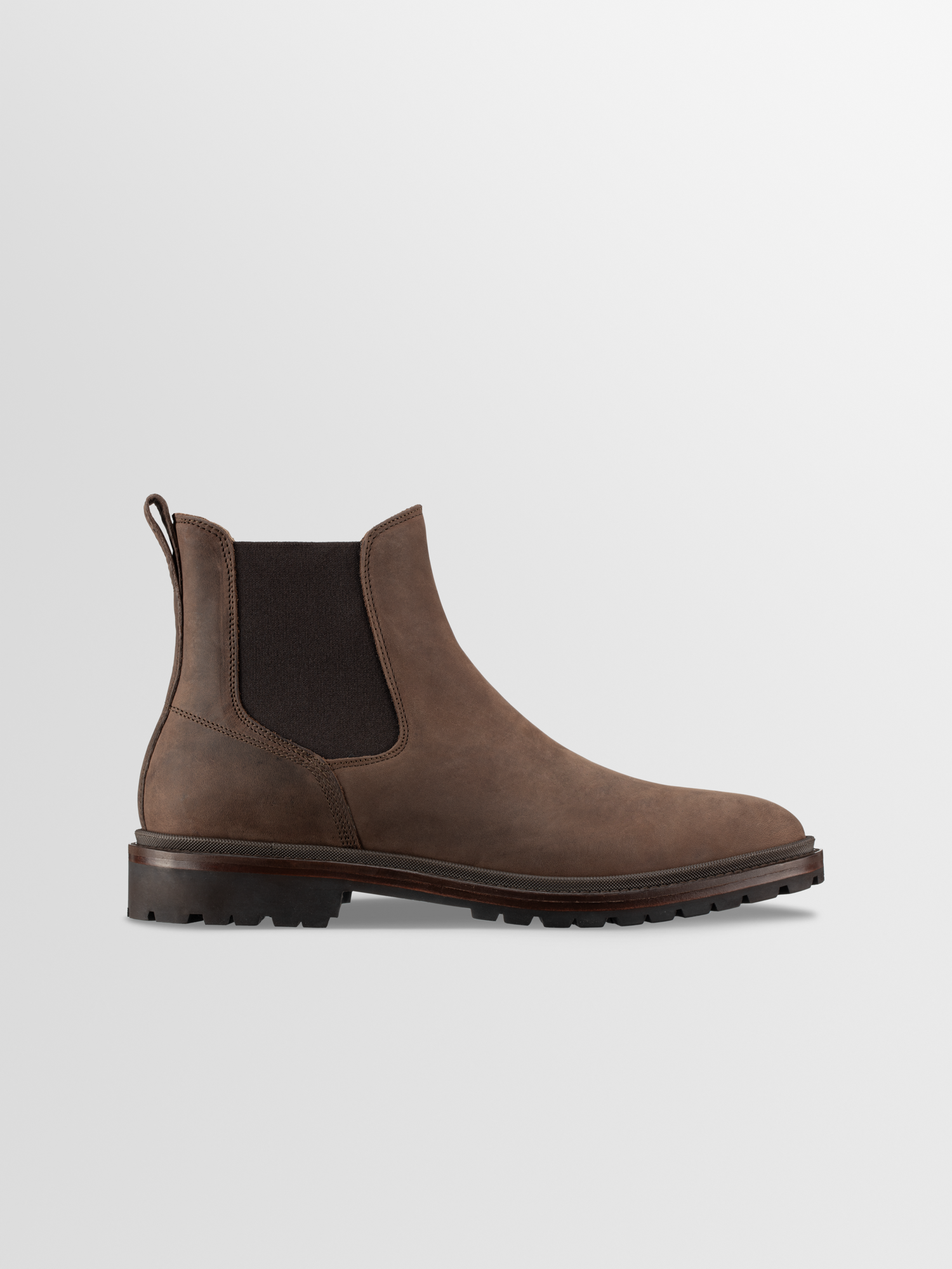 Koio Fermo Nubuck Boot in Chocolate