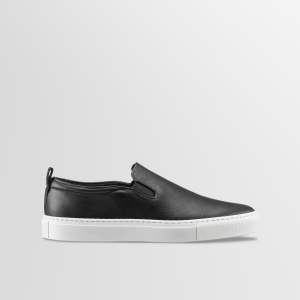 Koio Garda Leather Sneaker in Onyx