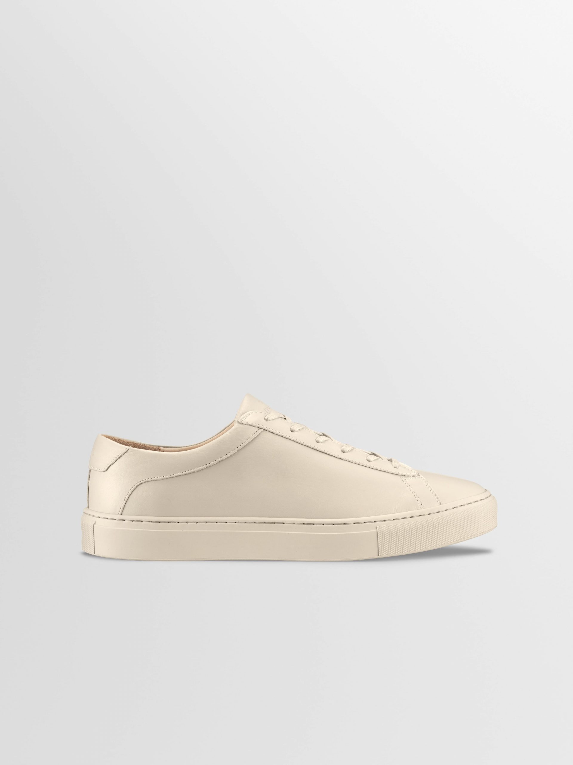 Koio Capri Leather Sneaker in Limestone