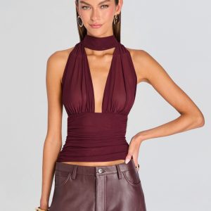 Retrofete Lori Mesh Top