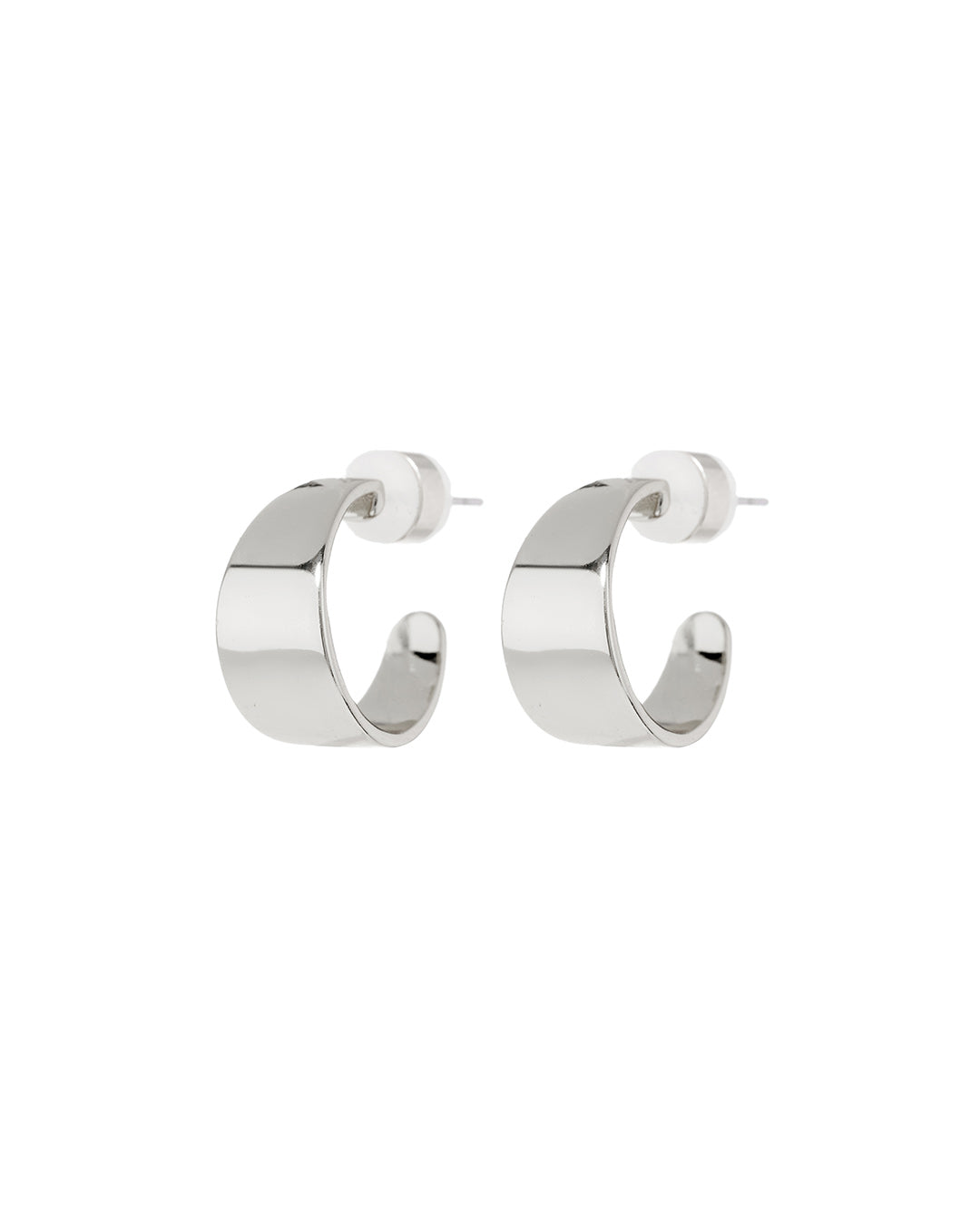 Luv AJ Baby Margot Hoops- Silver