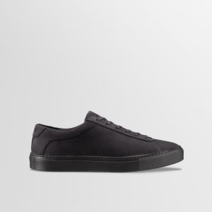Koio Capri Nubuck Sneaker in Charcoal