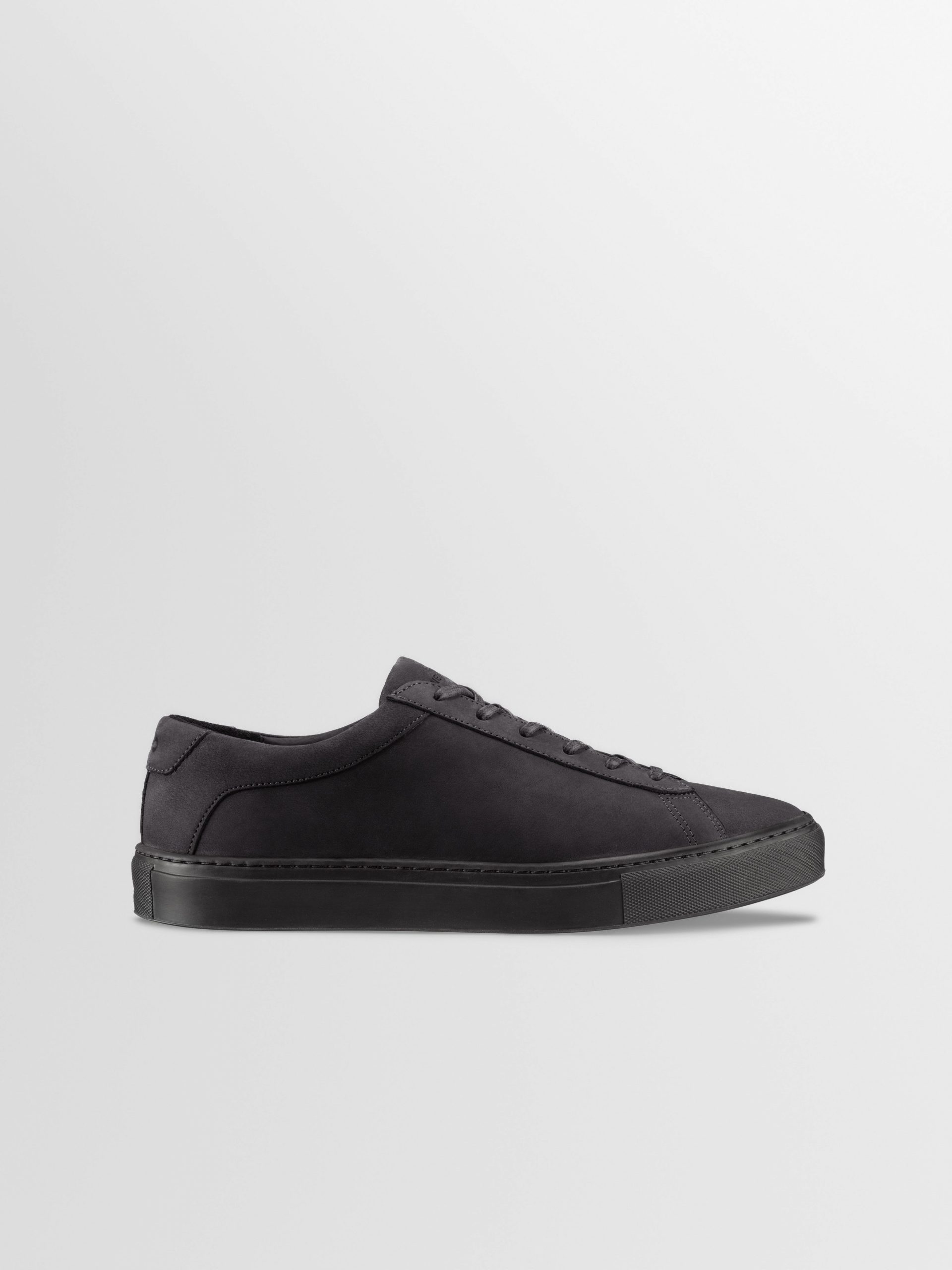 Koio Capri Nubuck Sneaker in Charcoal