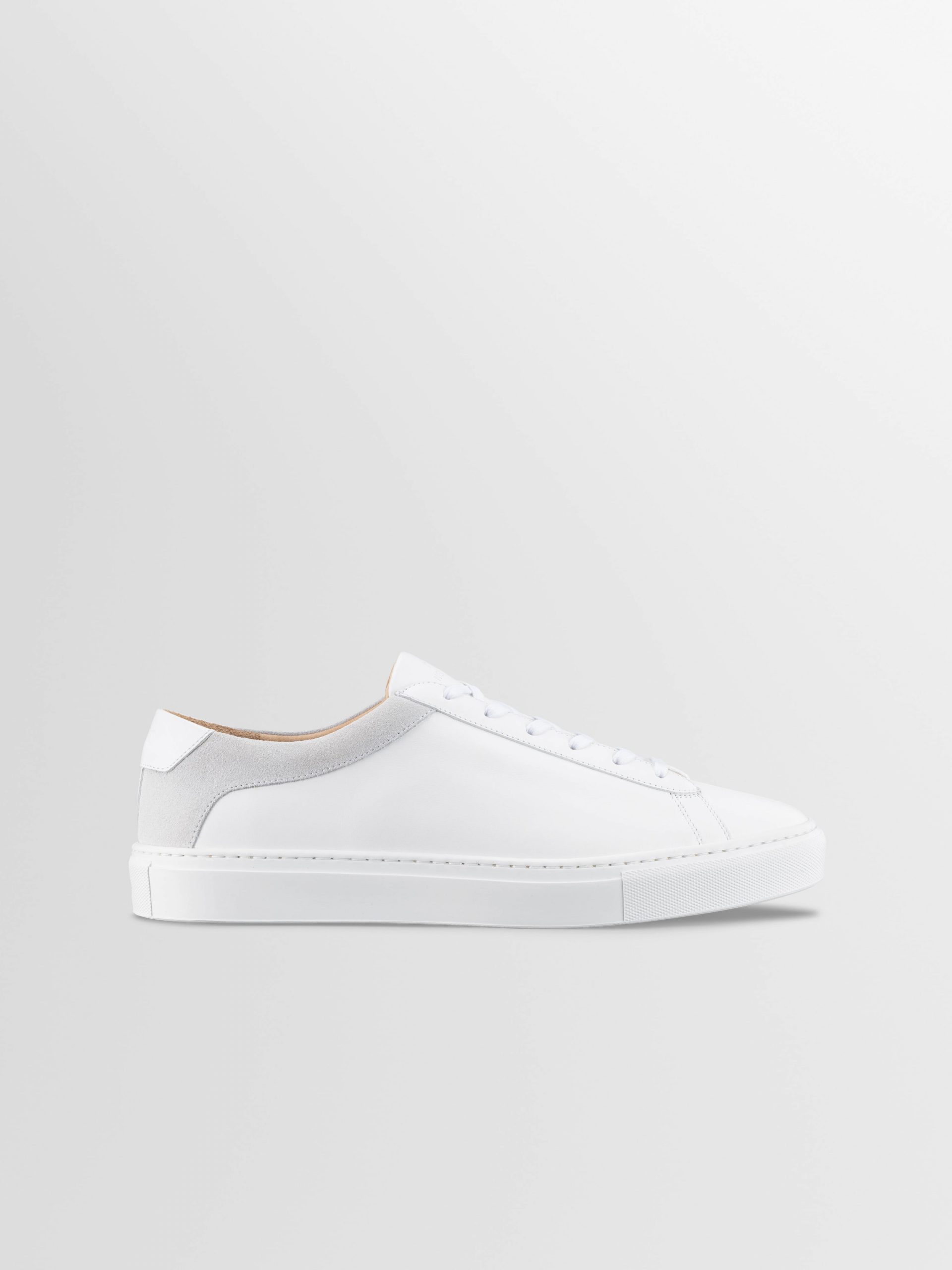 Koio Capri Leather & Suede Sneaker in Avorio