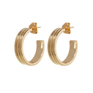 Luv AJ Bridgette Hoops- Gold