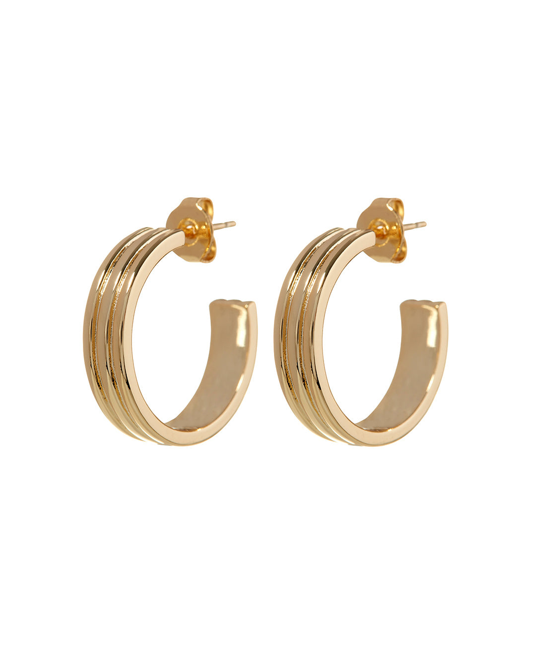 Luv AJ Bridgette Hoops- Gold