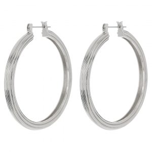 Luv AJ XL Cher Hoops- Silver