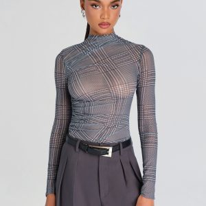 Retrofete Christina Mesh Top