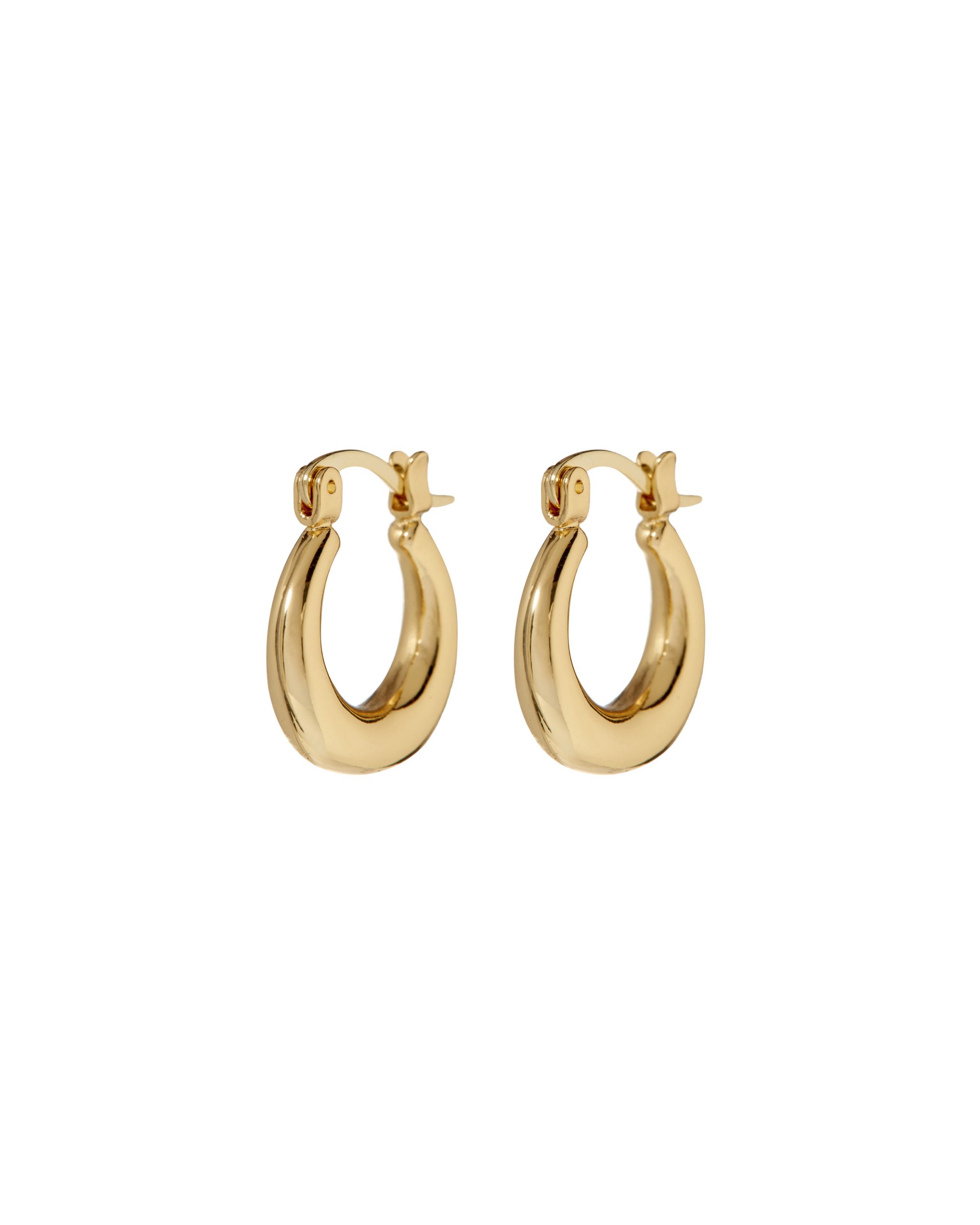 Luv AJ Mini Martina Hoops- Gold