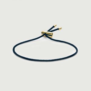 Olivercabell Cameron Cord Bracelet | Navy