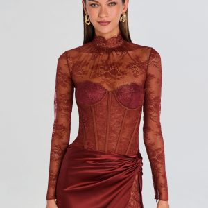 Retrofete Valentina Lace Bodysuit