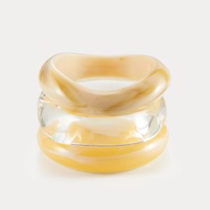 Luv AJ The Formentera Bangle Set- Yellow