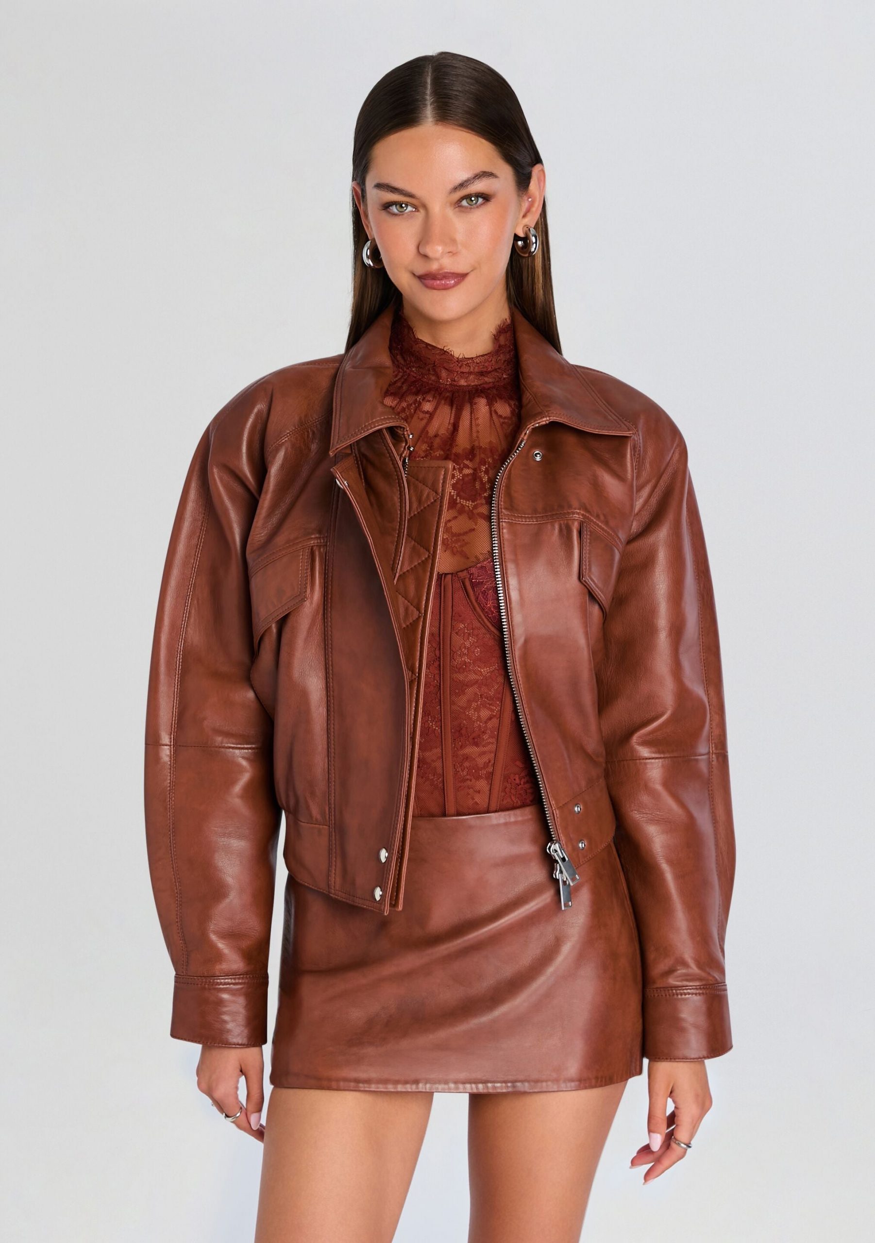 Retrofete Lykke Leather Jacket