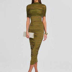Retrofete Roberta Mesh Dress