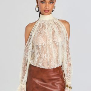 Retrofete Onir Cold Shoulder Top