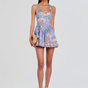 Retrofete Hema Corseted Mini Dress