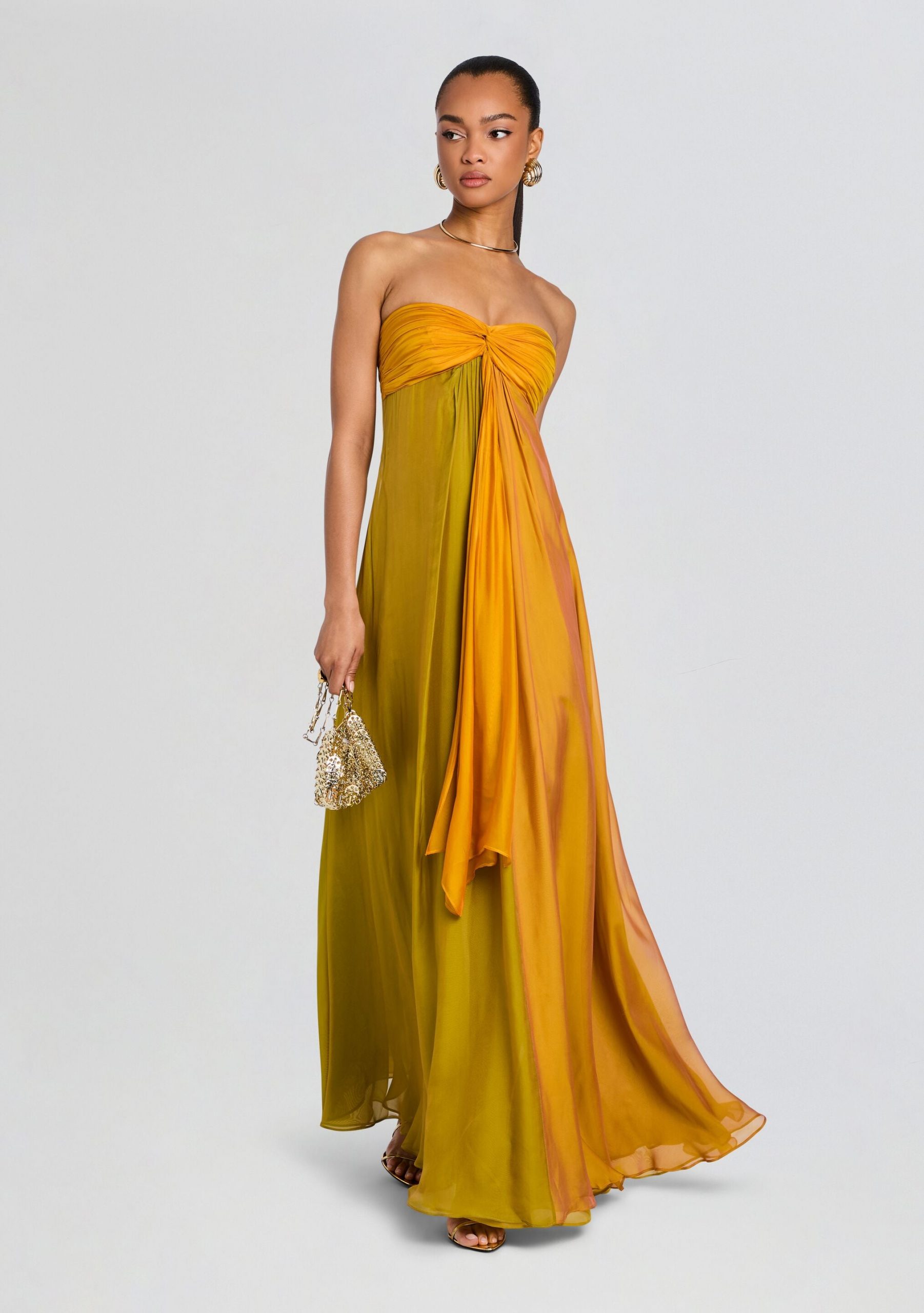Retrofete Lunaria Chiffon Dress