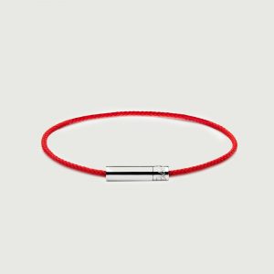 Olivercabell Fern Cord Bracelet | Red