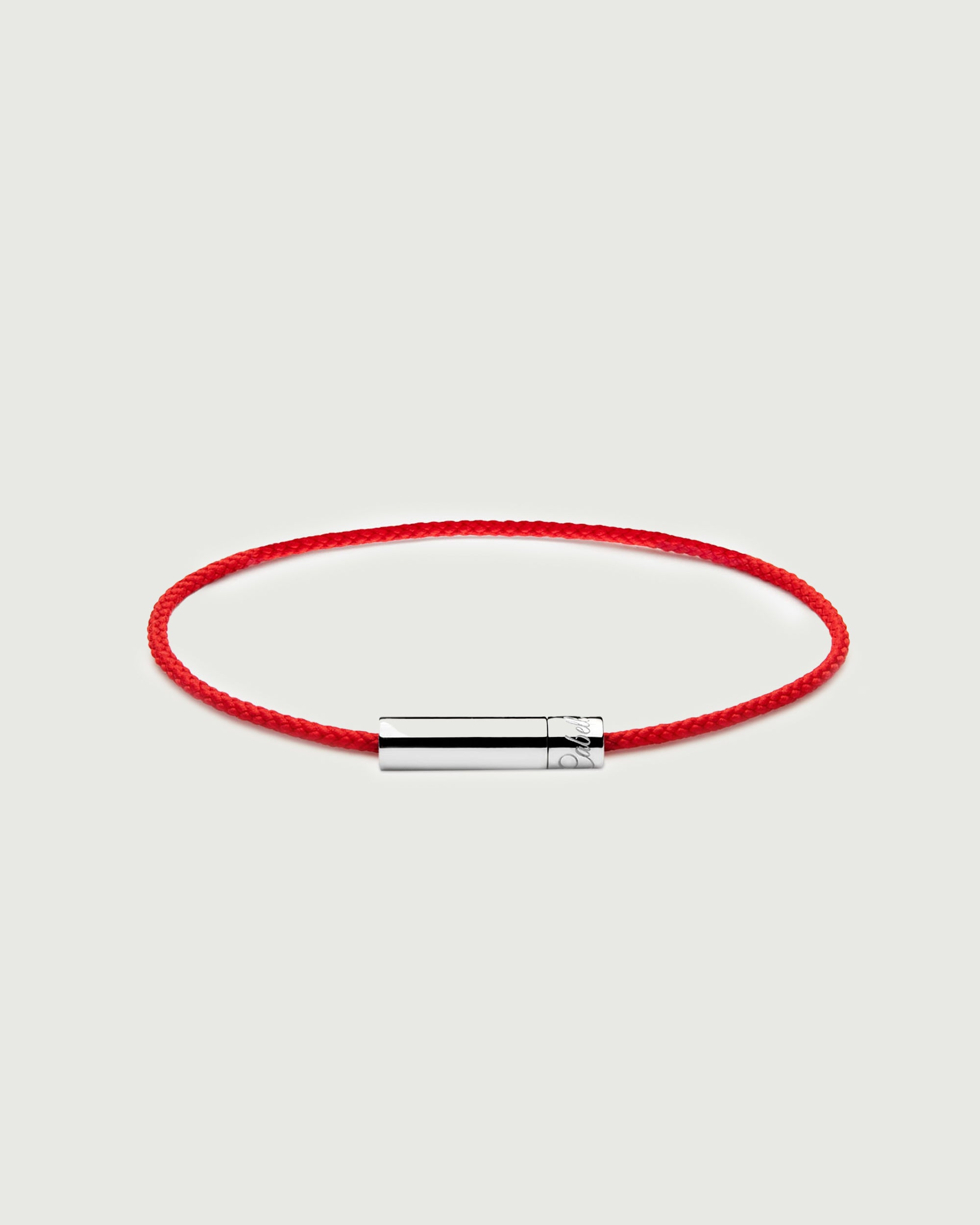Olivercabell Fern Cord Bracelet | Red