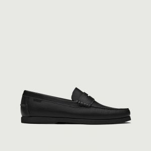 Olivercabell Penny Loafer | Jet Black