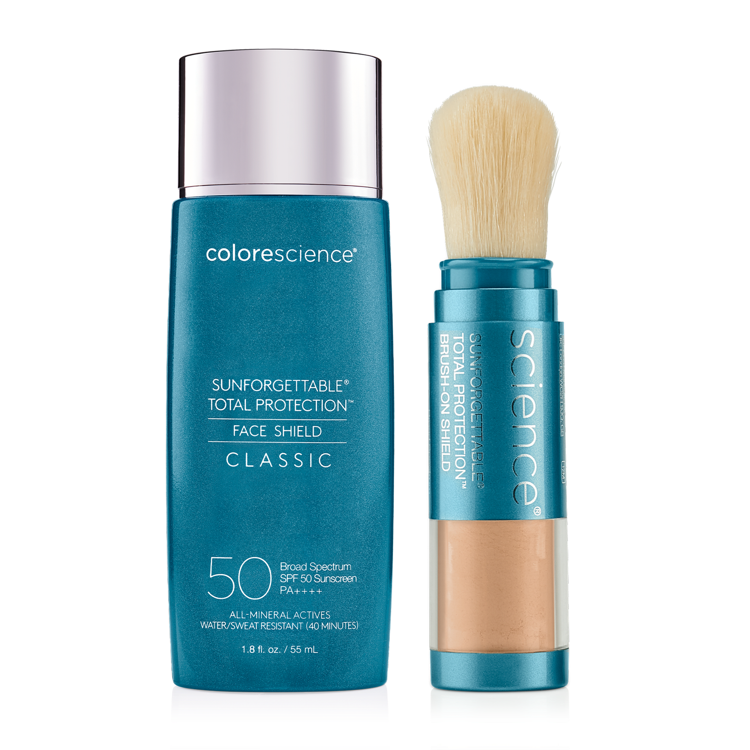 Colorescience Face Shield SPF 50 + Brush Custom Duo