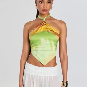 Retrofete Jamie Silk Top