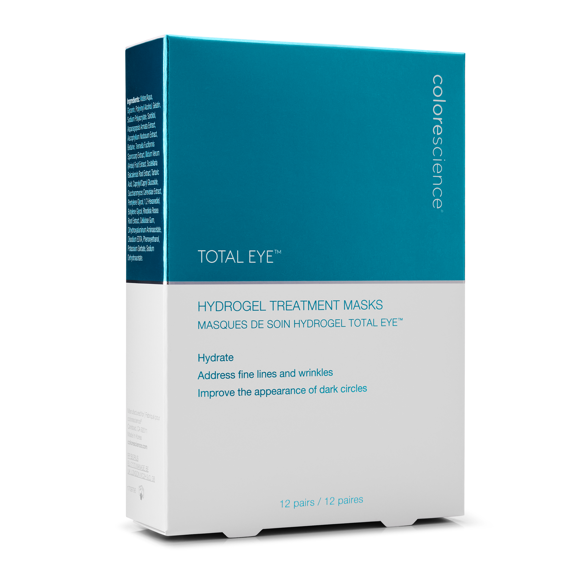 Colorescience Total Eye® Hydrogel Treatment Masks