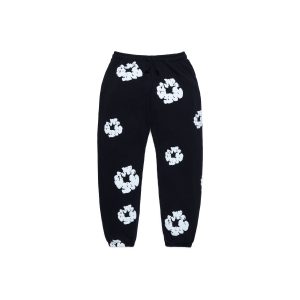Denim Tears Kids Cotton Wreath Sweatpants Black
