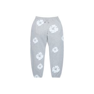 Denim Tears Kids Cotton Wreath Sweatpants Grey