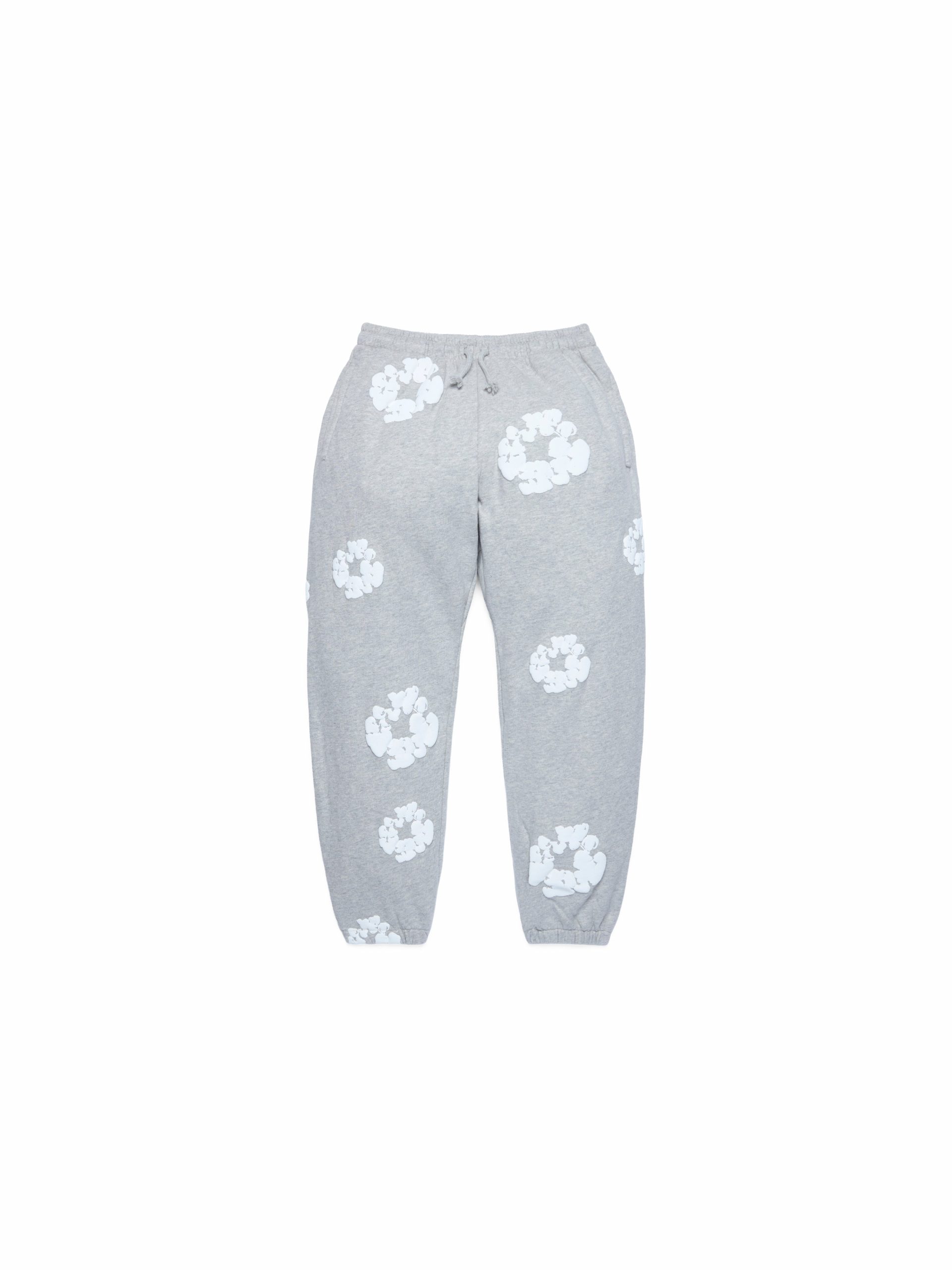 Denim Tears Kids Cotton Wreath Sweatpants Grey