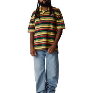 Denim Tears Panther Mohair Knit Polo