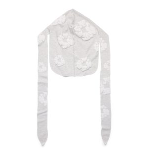 Denim Tears Thermal Cotton Wreath Durag Grey
