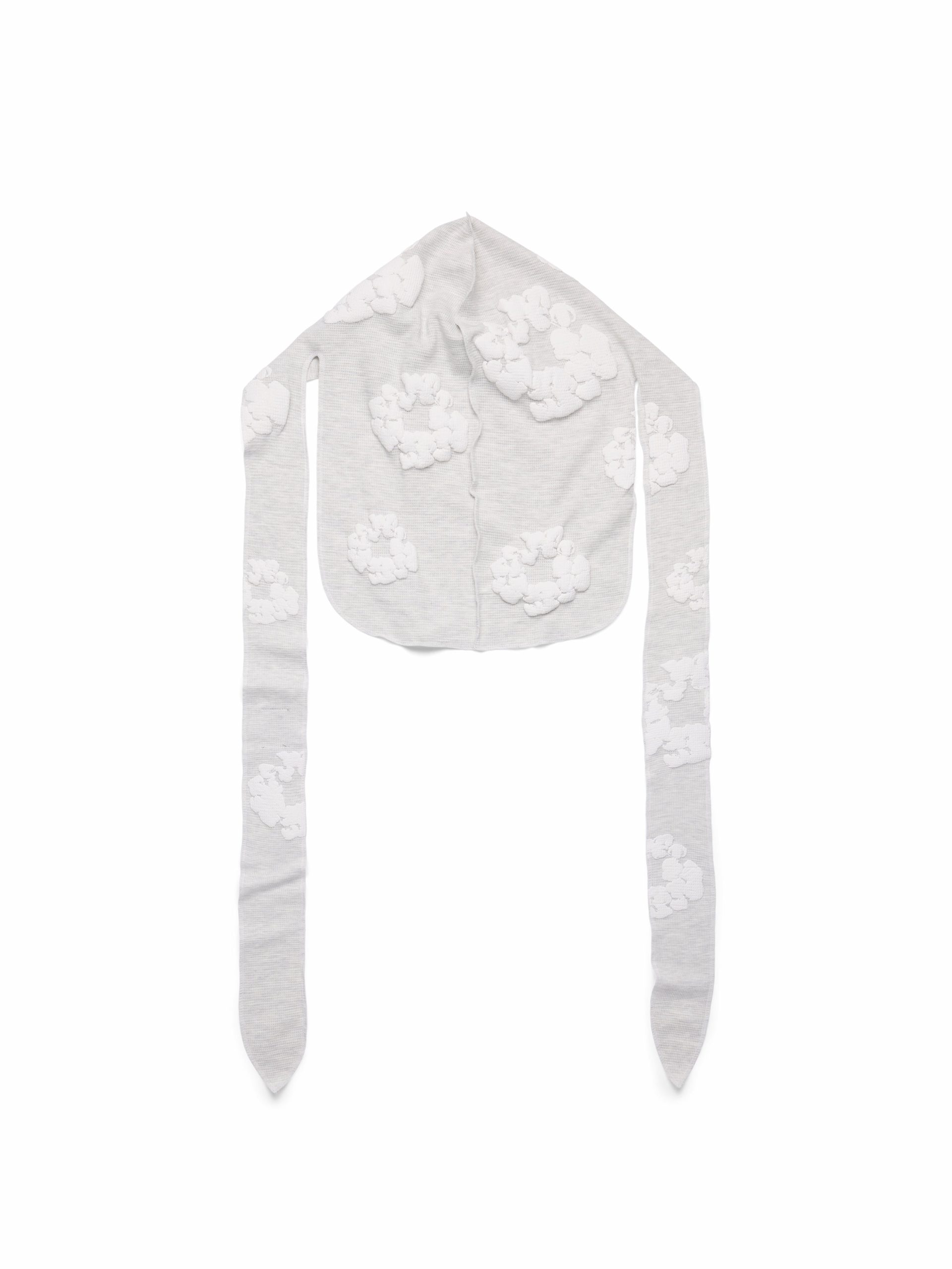 Denim Tears Thermal Cotton Wreath Durag Grey