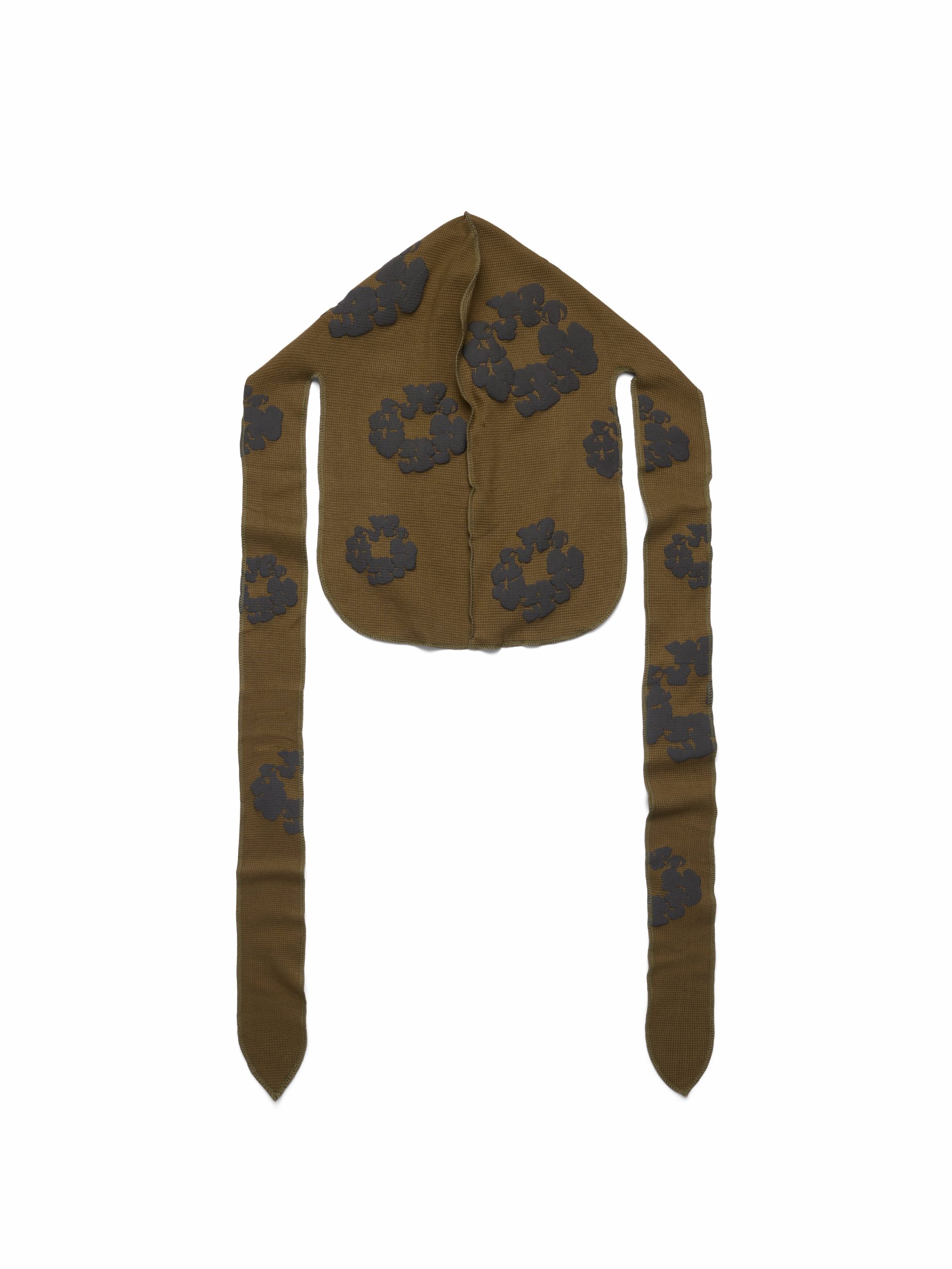 Denim Tears Thermal Cotton Wreath Durag Olive