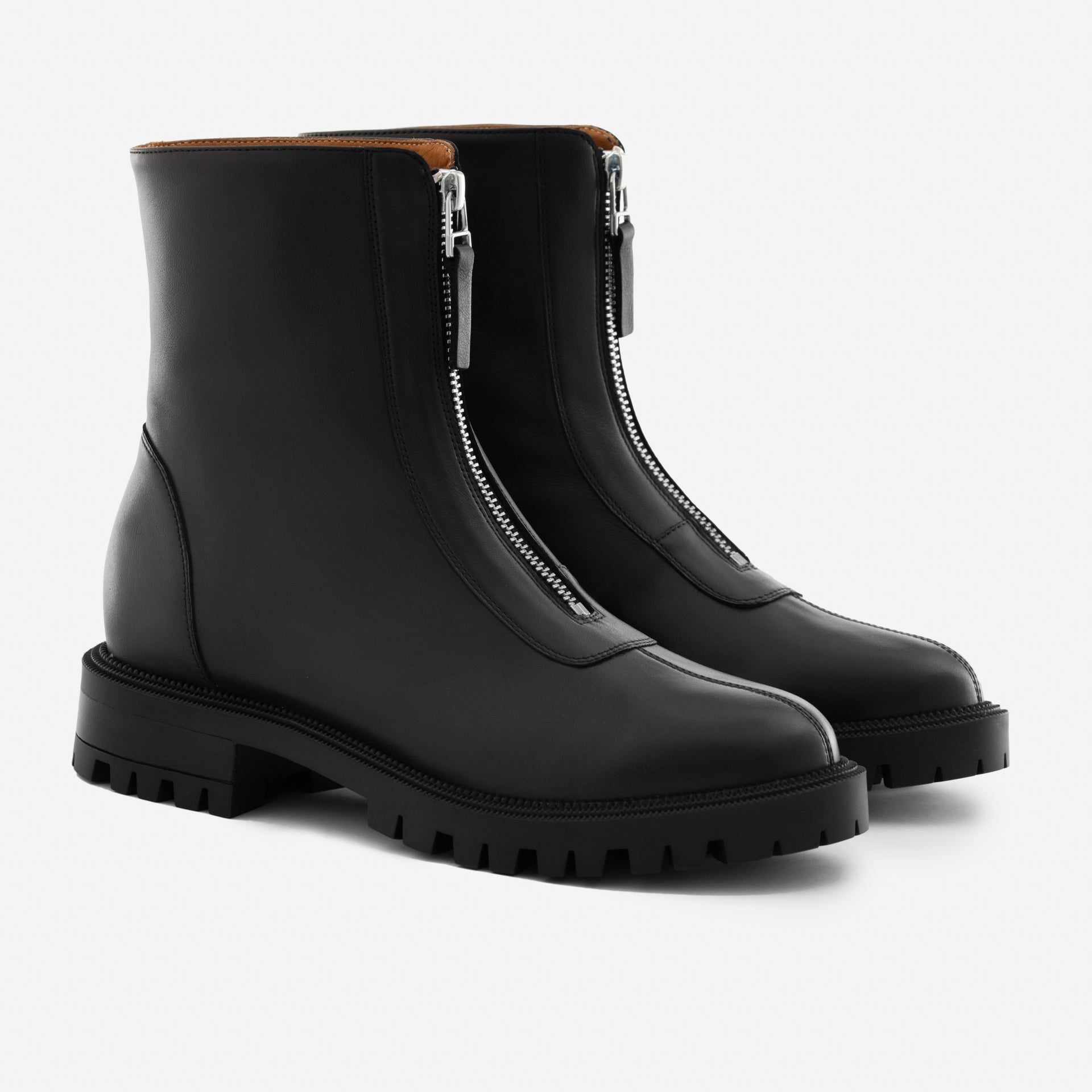 Beckettsimonon Jenna Zip Up Boots - Women’s Full-Grain Leather