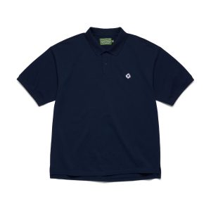 Denim Tears Wreath Polo Navy