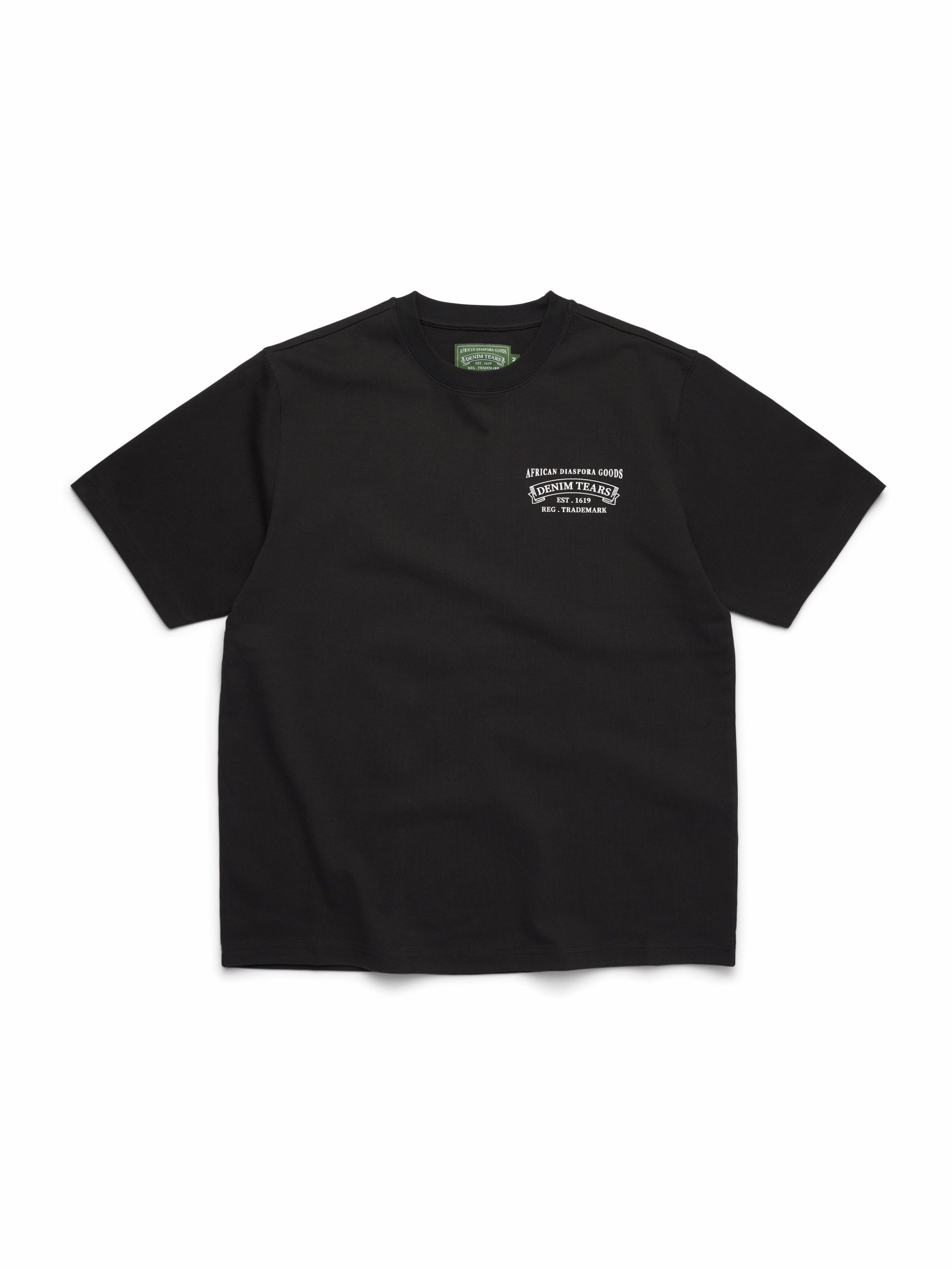 Denim Tears ADG Banner Tee Black