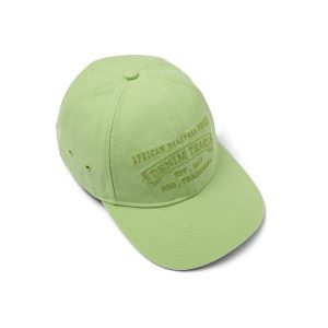 Denim Tears Mono ADG Stamp Cap Lime