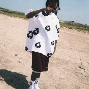 Denim Tears Cotton Wreath 2000s Tee White